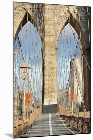 Brooklyn Bridge-Alan Blaustein-Mounted Photographic Print