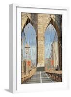 Brooklyn Bridge-Alan Blaustein-Framed Photographic Print