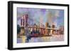 Brooklyn Bridge-Richard Wallich-Framed Giclee Print