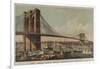 Brooklyn Bridge-null-Framed Art Print