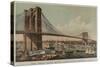 Brooklyn Bridge-null-Stretched Canvas