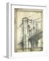 Brooklyn Bridge-Ethan Harper-Framed Art Print