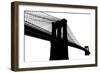 Brooklyn Bridge-vladmark-Framed Art Print
