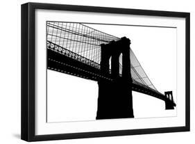 Brooklyn Bridge-vladmark-Framed Art Print