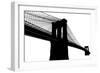 Brooklyn Bridge-vladmark-Framed Art Print