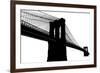 Brooklyn Bridge-vladmark-Framed Art Print