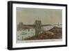 Brooklyn Bridge-null-Framed Art Print