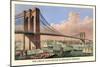 Brooklyn Bridge-null-Mounted Art Print