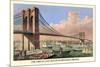 Brooklyn Bridge-null-Mounted Art Print