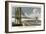 Brooklyn Bridge-Currier & Ives-Framed Art Print