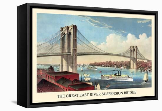 Brooklyn Bridge-null-Framed Stretched Canvas