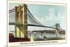 Brooklyn Bridge-null-Mounted Art Print