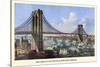 Brooklyn Bridge-null-Stretched Canvas