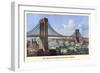 Brooklyn Bridge-null-Framed Premium Giclee Print