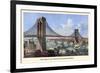 Brooklyn Bridge-null-Framed Art Print