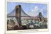 Brooklyn Bridge-null-Mounted Art Print