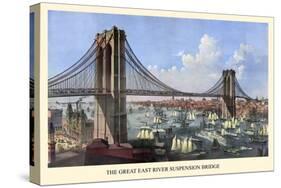 Brooklyn Bridge-null-Stretched Canvas