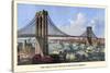 Brooklyn Bridge-null-Stretched Canvas