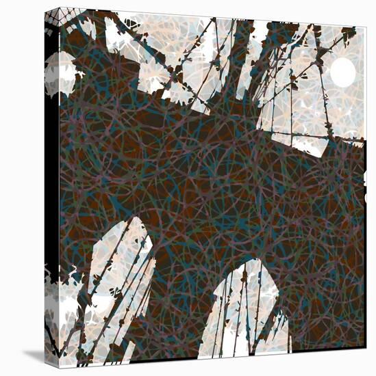 Brooklyn Bridge-Teofilo Olivieri-Stretched Canvas