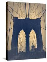 Brooklyn Bridge-NaxArt-Stretched Canvas