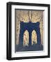 Brooklyn Bridge-NaxArt-Framed Art Print