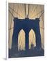 Brooklyn Bridge-NaxArt-Framed Art Print