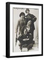 Brooklyn Comedy Four (1910)-null-Framed Giclee Print