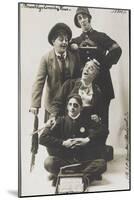 Brooklyn Comedy Four (1910)-null-Mounted Giclee Print