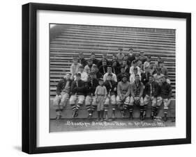 Brooklyn Dodgers at Spring Training, Baseball Photo - Hot Springs, AR-Lantern Press-Framed Art Print