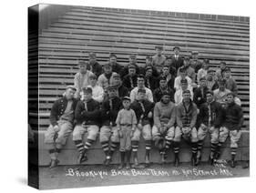 Brooklyn Dodgers at Spring Training, Baseball Photo - Hot Springs, AR-Lantern Press-Stretched Canvas