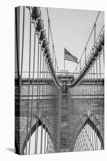 Brooklyn Flag-Alan Copson-Stretched Canvas