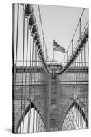 Brooklyn Flag-Alan Copson-Framed Stretched Canvas