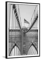 Brooklyn Flag-Alan Copson-Framed Stretched Canvas