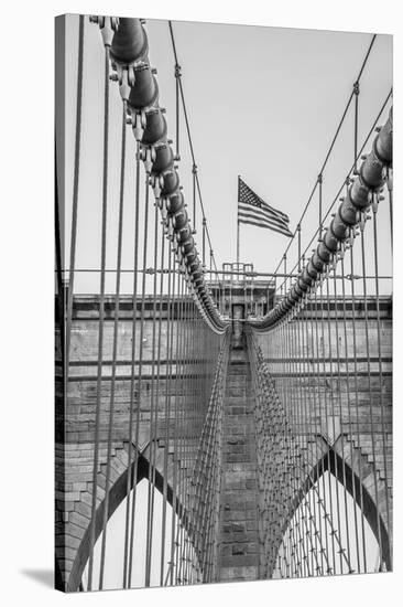 Brooklyn Flag-Alan Copson-Stretched Canvas