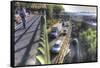 Brooklyn Heights Promenade-Robert Goldwitz-Framed Stretched Canvas