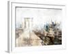 Brooklyn Impression-Ken Roko-Framed Art Print