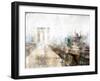 Brooklyn Impression-Ken Roko-Framed Art Print