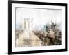 Brooklyn Impression-Ken Roko-Framed Art Print