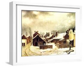 Brooklyn in Winter-Seymour Joseph Guy-Framed Giclee Print