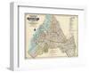 Brooklyn Map 1916-null-Framed Giclee Print