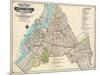 Brooklyn Map 1916-null-Mounted Giclee Print