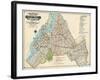 Brooklyn Map 1916-null-Framed Giclee Print