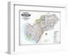 Brooklyn Map-null-Framed Giclee Print