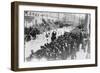 Brooklyn Marathon Run Start of Race Photograph - New York, NY-Lantern Press-Framed Art Print