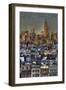 Brooklyn, New York-Lantern Press-Framed Art Print