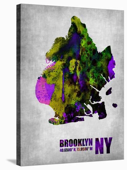 Brooklyn New York-NaxArt-Stretched Canvas