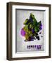 Brooklyn New York-NaxArt-Framed Art Print