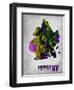 Brooklyn New York-NaxArt-Framed Art Print