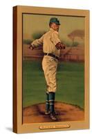 Brooklyn, NY, Brooklyn Dodgers, Nap Rucker, Baseball Card-Lantern Press-Stretched Canvas