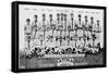 Brooklyn, NY, Brooklyn Dodgers, Team Photograph, Baseball Card-Lantern Press-Framed Stretched Canvas